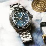  Shop Authentic Seiko Prospex Automatic 1965 Dive 55th Anniversary Limited Edtion Blue Dial Silver Steel Strap Watch For Men - SPB149J1 - Luxxuri