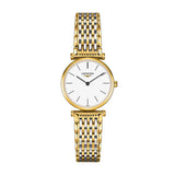  Shop Authentic Longines La Grande Classique White Dial Two Tone Mesh Bracelet Watch for Women - L4.209.2.12.7 - Luxxuri