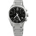  Shop Authentic Calvin Klein Masculine Chronograph Black Dial Silver Steel Strap Watch for Men - K2H27104 - Luxxuri