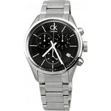  Shop Authentic Calvin Klein Masculine Chronograph Black Dial Silver Steel Strap Watch for Men - K2H27104 - Luxxuri