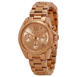  Shop Authentic Michael Kors Bradshaw Chronograph Rose Gold Dial Rose Gold Steel Strap Watch for Women - MK5799 - Luxxuri