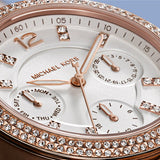  Shop Authentic Michael Kors Sofie Chronograph Quartz White Dial Two Tone Steel Strap Watch For Women - MK6558 - Luxxuri