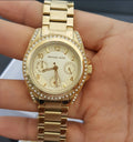  Shop Authentic Michael Kors Blair Gold Dial Gold Steel Strap Watch for Women - MK5639 - Luxxuri