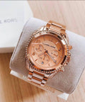  Shop Authentic Michael Kors Blair Rose Gold Dial Rose Gold Steel Strap Watch for Women - MK5263 - Luxxuri