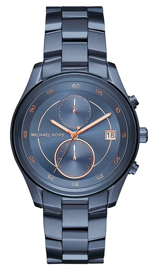  Shop Authentic Michael Kors Briar Blue Dial Blue Steel Strap Watch For Women - MK6468 - Luxxuri