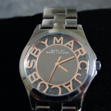  Shop Authentic Marc Jacobs Henry Skeleton Black Dial Black Steel Strap Watch for Women - MBM3254 - Luxxuri