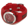  Shop Authentic Gucci Sync Quartz Red Dial Red Rubber Strap Watch For Women - YA137303 - Luxxuri