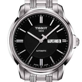  Shop Authentic Tissot Automatics III Black Dial Silver Steel Strap Watch For Men - T065.430.11.051.00 - Luxxuri