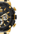  Shop Authentic Guess Navigator Chronograph Black Dial Black Rubber Strap Watch for Men - GW0264G3 - Luxxuri