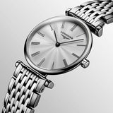  Shop Authentic Longines La Grande Classique De Longines Silver Dial Silver Steel Strap Watch for Women - L4.755.4.72.6 - Luxxuri