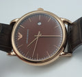  Shop Authentic Emporio Armani Luigi Classic Brown Dial Brown Leather Strap Watch For Men - AR2503 - Luxxuri