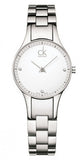  Shop Authentic Calvin Klein Simplicity White Dial Silver Steel Strap Watch for Women - K4323101 - Luxxuri