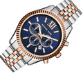  Shop Authentic Michael Kors Lexington Blue Dial Two Tone Steel Strap Watch for Men - MK8412 - Luxxuri