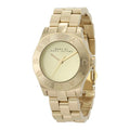  Shop Authentic Marc Jacobs Blade Gold Dial Gold Steel Strap Watch for Women - MBM3126 - Luxxuri