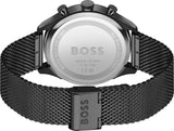  Shop Authentic Hugo Boss Gregor Chronograph Black Dial Black Mesh Bracelet Watch For Men - 1514065 - Luxxuri