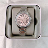  Shop Authentic Michael Kors Kacie Three Hand Pink Dial Silver Steel Strap Watch for Women - MK6929 - Luxxuri