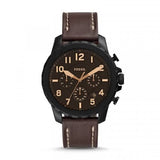  Shop Authentic Fossil Bowman Chronograph Brown Dial Brown Leather Strap Watch for Men - FS5601 - Luxxuri