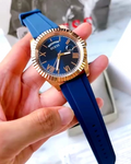  Shop Authentic Guess Connoisseur Blue Dial Blue Silicone Strap Watch For Men - GW0335G2 - Luxxuri