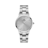  Shop Authentic Daniel Wellington Iconic Link Unitone Silver Dial Silver Steel Strap Watch For Women - DW00100402 - Luxxuri