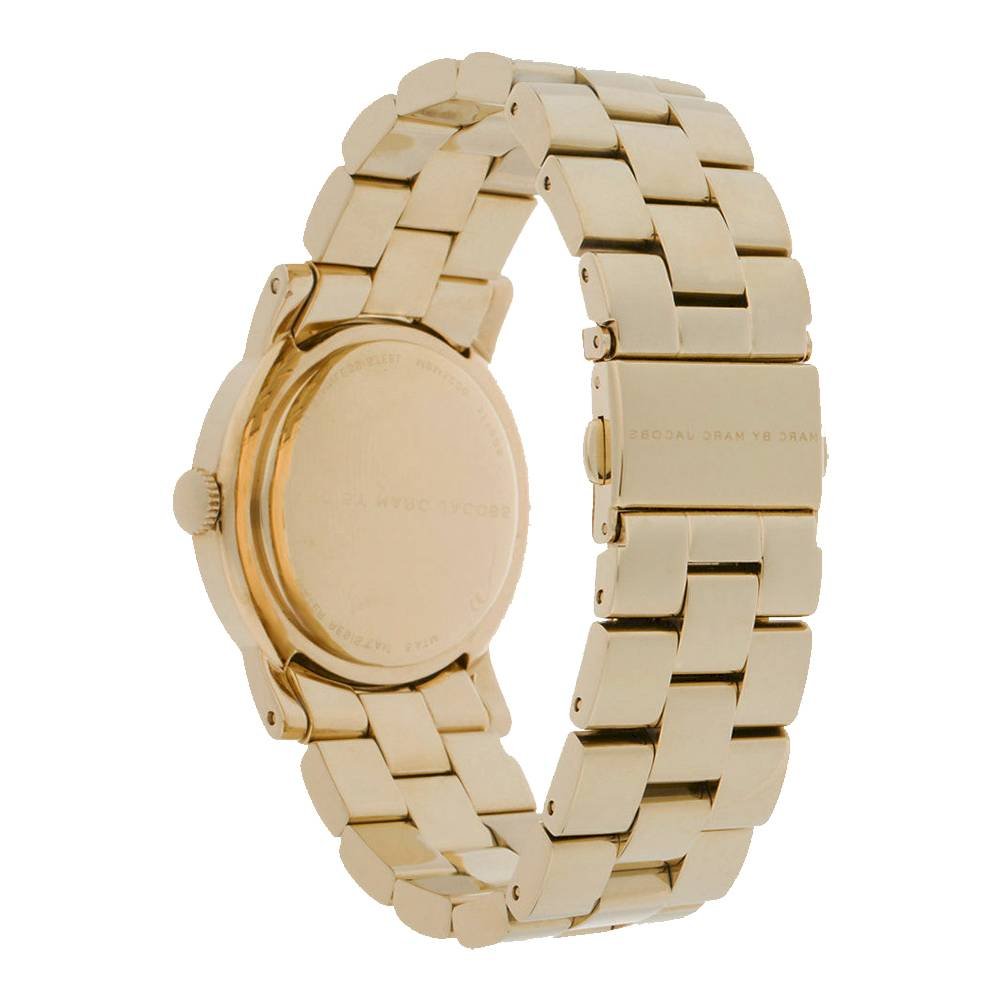  Shop Authentic Marc Jacobs Amy Blue Dial Gold Steel Strap Watch for Women - MBM3220 - Luxxuri