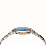  Shop Authentic Versace Audrey Quartz Blue Dial Two Tone Steel Strap Watch for Women - VELR00619 - Luxxuri