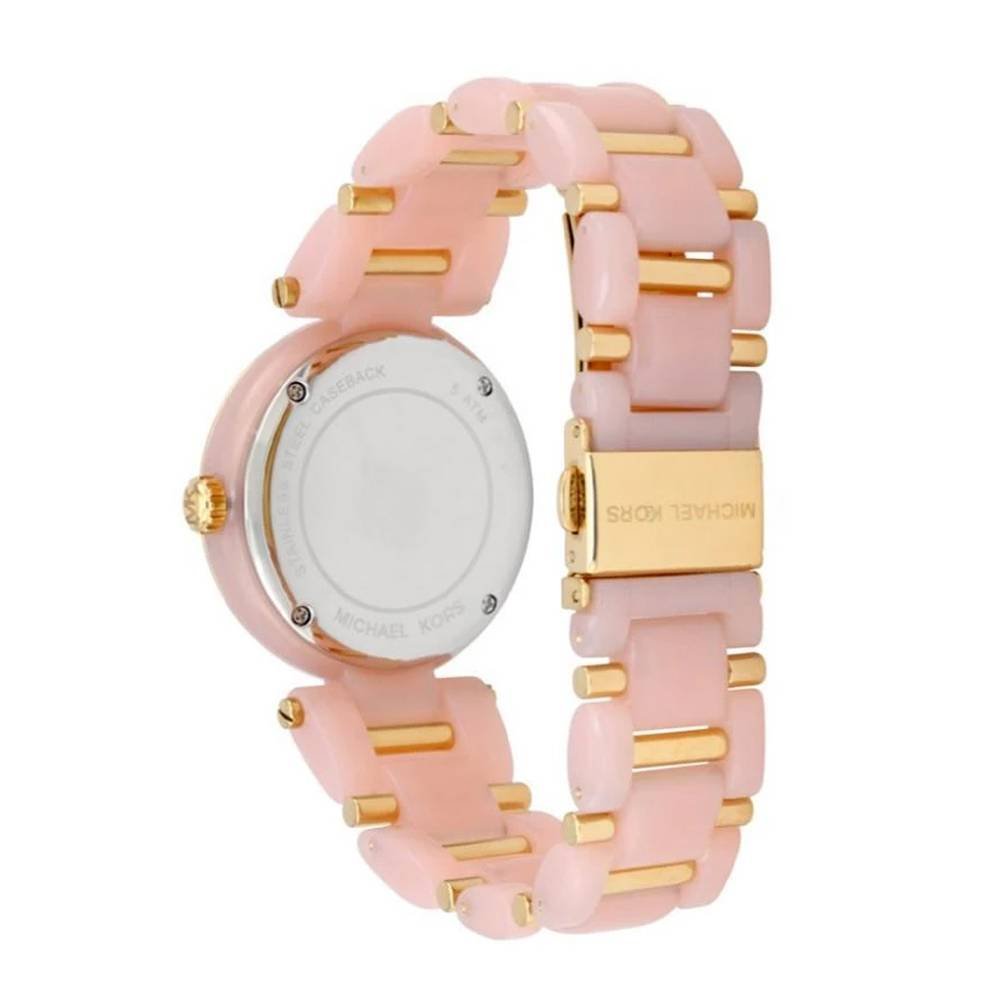  Shop Authentic Michael Kors Delray Rose Gold Dial Pink Steel Strap Watch for Women - MK4316 - Luxxuri