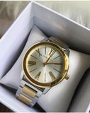  Shop Authentic Michael Kors Hartman Quartz White Dial Two Tone Steel Strap Watch For Women - MK3521 - Luxxuri