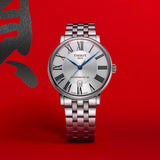  Shop Authentic Tissot T Classic Carson Premium Powermatic 80 Silver Dial Silver Steel Strap Watch For Men - T122.407.11.033.00 - Luxxuri