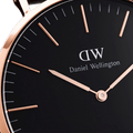  Shop Authentic Daniel Wellington Classic Cornwall Black Dial Black Nylon Strap Watch For Women - DW00100148 - Luxxuri
