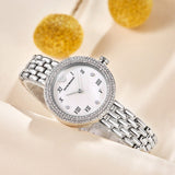  Shop Authentic Emporio Armani Rosa Quartz White Dial Silver Steel Strap Watch For Women - AR11354 - Luxxuri