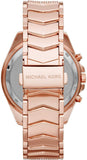 Shop Authentic Michael Kors Whitney Chronograph Rose Gold Dial Rose Gold Steel Strap Watch For Women - MK6730 - Luxxuri