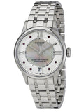  Shop Authentic Tissot Chemin Des Tourelles Powermatic 80 Rubies Mother of Pearl Dial Silver Steel Strap Watch For Women - T099.207.11.113.00 - Luxxuri