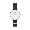  Shop Authentic Daniel Wellington Classic Petite Cornwall White Dial Black Nylon Strap Watch For Women - DW00100252 - Luxxuri