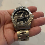  Shop Authentic Breitling Aerospace Evo Black Dial Silver Steel Strap Watch for Men - E79363101B1E1 - Luxxuri