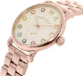  Shop Authentic Marc Jacobs Baker White Dial Rose Gold Steel Strap Watch for Women - MBM3441 - Luxxuri