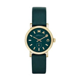  Shop Authentic Marc Jacobs Baker Mini Green Dial Green Leather Strap Watch for Women - MBM1272 - Luxxuri