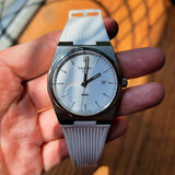  Shop Authentic Tissot PRX 40 White Dial White Rubber Strap Watch For Men -  T137.410.17.011.00 - Luxxuri