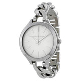  Shop Authentic Michael Kors Slim Runway Silver Dial Silver Steel Strap Watch for Women - MK3279 - Luxxuri
