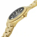  Shop Authentic Michael Kors Everest Three-Hand Black Dial Gold Steel Strap Watch For Men - MK9078 - Luxxuri