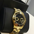 Shop Authentic Marc Jacobs Blade Chronograph Black Dial Gold Steel Strap Watch for Women - MBM3309 - Luxxuri