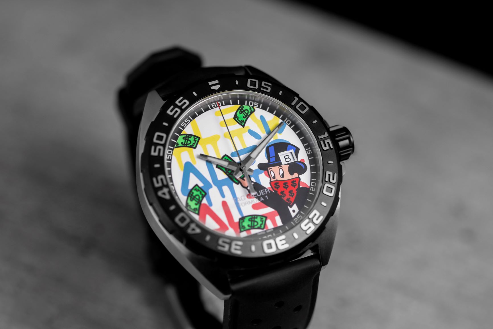  Shop Authentic Tag Heuer Formula 1 Alec Monopoly White Dial Watch for Men - WAZ1119.FT8023 - Luxxuri