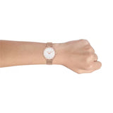  Shop Authentic Michael Kors Pyper Quartz Mother of Pearl White Dial Rose Gold Mesh Strap Watch For Women - MK4588 - Luxxuri