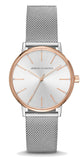  Shop Authentic Armani Exchange Lola Analog White Dial Silver Mesh Strap Watch For Women - AX5537 - Luxxuri