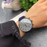  Shop Authentic Emporio Armani Aviator Quartz Grey Dial Blue Fabric Strap Watch For Men - AR11144 - Luxxuri
