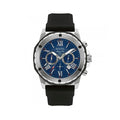  Shop Authentic Bulova Marine Star Blue Dial Black Silicone Strap Watch for Men - 98B258 - Luxxuri