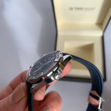  Shop Authentic Tag Heuer Aquaracer Quartz Diamonds Blue Dial Blue Nylon Strap Watch for Women - WAY131N.FT6091 - Luxxuri