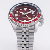  Shop Authentic Seiko 5 Sports Thong Sia Limited Edition Red Dial Silver Steel Strap Watch For Men - SSK031K1 - Luxxuri