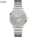  Shop Authentic Guess Montauk Silver Dial Two Tone Steel Strap Watch For Women - W0933L6 - Luxxuri