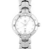  Shop Authentic Tag Heuer Link Diamonds Silver Dial Silver Steel Strap Watch for Women - WAT1413.BA0954 - Luxxuri