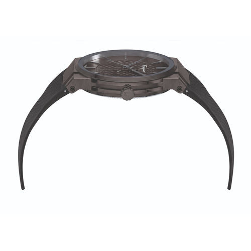  Shop Authentic Salvatore Ferragamo Sapphire Black Dial Black Rubber Strap Watch for Men - SFHP00320 - Luxxuri